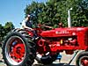 Roy Green on Farmall H that once was Ralph Henson's. Roy restored it for himself. Click here!