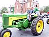 Megan and Kyle on their 730 John Deere tractor. Click here!