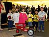 5-6 year old pedal pull winners (1st to 6th place finishes)